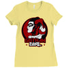 gotham girl h Ladies Fitted T-Shirt
