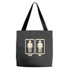 you me kleiner pimmel fun lustig Tote Bags