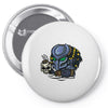 predator chest Pin-back button