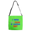 i voted for trump to overturn gay Adjustable Strap Totes