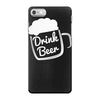 cool drink beer t shirt iPhone 7 Case