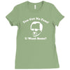you got no fans Ladies Fitted T-Shirt