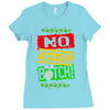 no seeds weed bitch cannabis Ladies Fitted T-Shirt