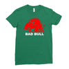 bad bull (2) Ladies Fitted T-Shirt