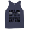 Back Off Crazy Mom Afraid To Use Her Tank Top