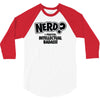 nerd 3/4 Sleeve Shirt