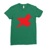 red x Ladies Fitted T-Shirt