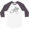 banksy fallen angel 3/4 Sleeve Shirt
