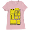 the cartridge family Ladies Fitted T-Shirt