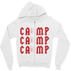 Camp Hitchhiking Zipper Hoodie