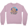 polygon bear graphic Crewneck Sweatshirt