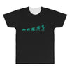 evolution of turtles All Over Men's T-shirt