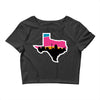 san antonio skyline spurs Crop Top