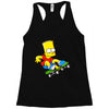 skate bart Racerback Tank