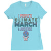 people's climate march for justice 2017 Ladies Fitted T-Shirt
