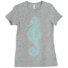 seahorse Ladies Fitted T-Shirt