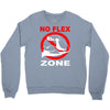 no flex zone arm gym workout Crewneck Sweatshirt