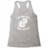 blow me for luck casino Racerback Tank