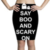say boo and scary on Pencil Skirts