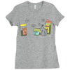 seasons greetings Ladies Fitted T-Shirt