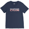 i'm a frakking cylon V-Neck Tee