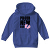 proud new girl Youth Hoodie