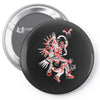 aztec quetzalcoatl Pin-back button