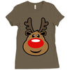 rudolph Ladies Fitted T-Shirt