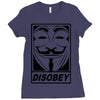 disobey Ladies Fitted T-Shirt