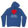 nerd shirt design  herz f&uuml;r nerds computer gaming fun big bang minecr Unisex Hoodie
