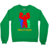 wreck it ralph silhouette Crewneck Sweatshirt