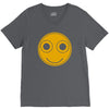funny smiley face V-Neck Tee