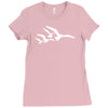 flying seagulls Ladies Fitted T-Shirt