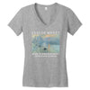 Claude Monet impression Sunrise Women's V-Neck T-Shirt