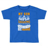 My Son Is Super Awesome His Momma Toddler T-shirt