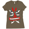 addict x mysterious al mask Ladies Fitted T-Shirt
