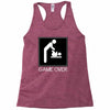 game over baby Racerback Tank