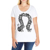 greedy caterpillar Ladies Curvy T-Shirt