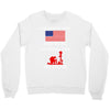 We Stand For The Flag We Kneel For The Fallen Crewneck Sweatshirt