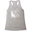 you cant control wind but Racerback Tank