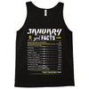 January Girl Facts Aquarius Tank Top