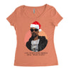i was the nizzle before chrismizzle and all through the hizzle Women's Triblend Scoop T-shirt