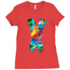 jake paul x colorful Ladies Fitted T-Shirt