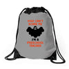 Halloween You Cant Scare Me Im A Preschool Teacher Drawstring Bags
