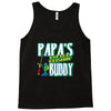 papa's little fishin buddy Tank Top