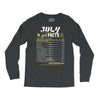 July Girl Facts Leo Long Sleeve Shirts