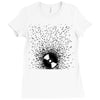 dj Ladies Fitted T-Shirt