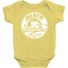 death before decaf coffee Baby Bodysuit