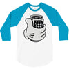 mickey beer 3/4 Sleeve Shirt
