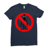 stop alien Ladies Fitted T-Shirt